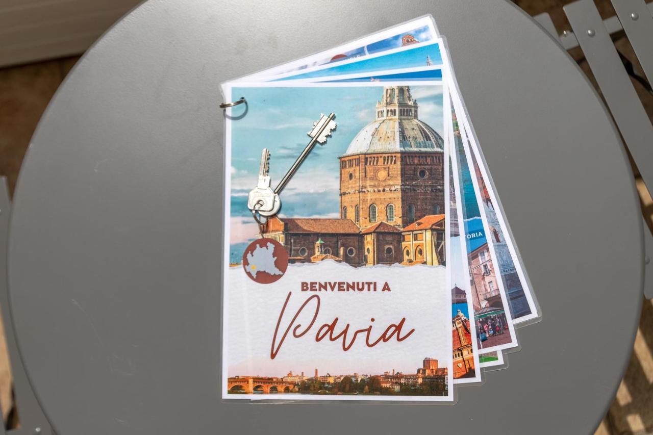 Centro Storico • Wi-Fi, Netflix E Terrazzo Lägenhet Pavia Exteriör bild